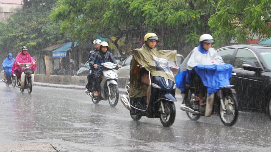 Dự báo thời tiết hôm nay: Các tỉnh vùng núi Bắc Bộ chiều tối có mưa rào