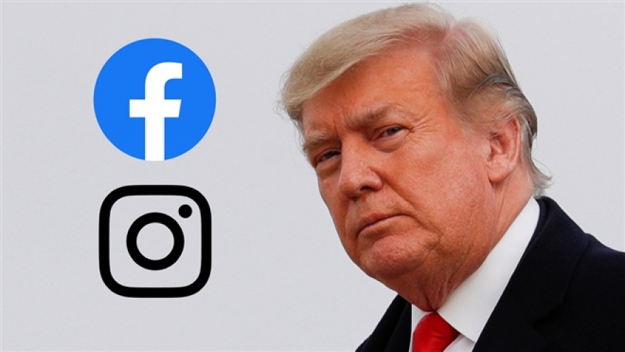 Cựu Tổng thống Trump đòi khôi phục tài khoản Facebook, Instagram