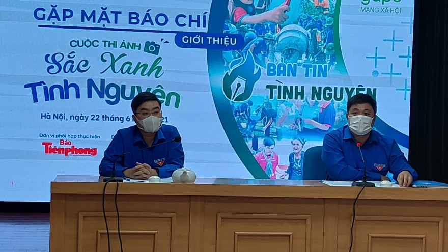 Họp báo giới thiệu Cuộc thi ảnh Sắc xanh Tình nguyện và Bản tin tình nguyện