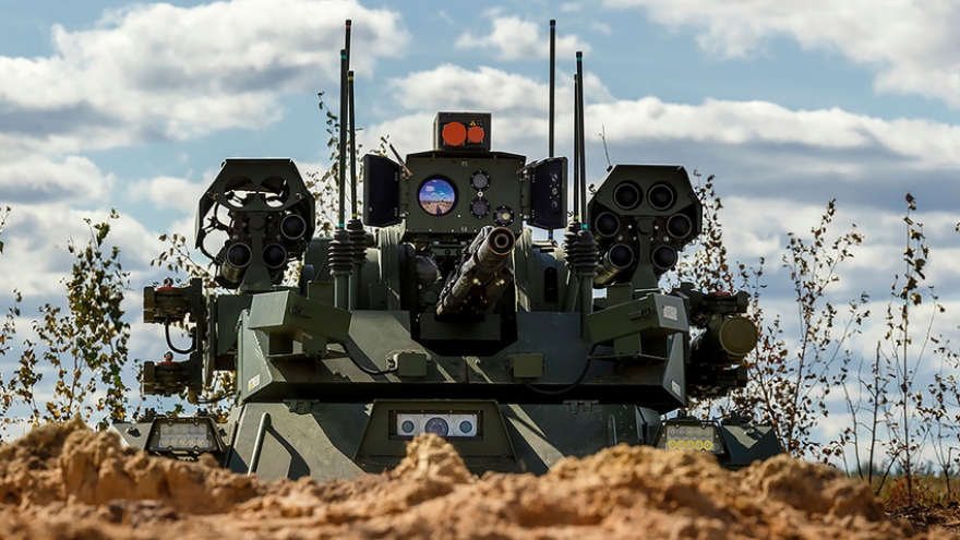 Sức mạnh đội quân robot chiến đấu của Nga