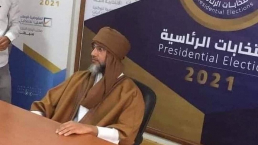 Con trai cố lãnh đạo Libya - Muammar Gaddafi ứng cử tổng thống