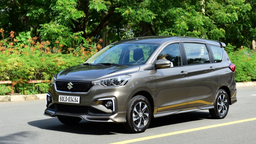 Suzuki Ertiga giảm mạnh doanh số trong tháng 10/2021