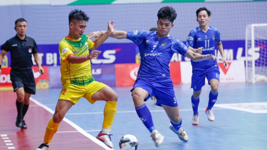 Giải Futsal HDBank VĐQG 2021: Sahako giữ vững ngôi đầu bảng