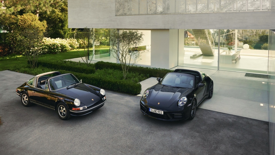 Ngắm phiên bản giới hạn 911 Targa mới kỷ niệm 50 năm của Porsche Design