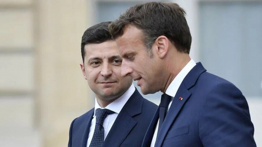 Kiev chờ tín hiệu mới từ Tổng thống Pháp Macron