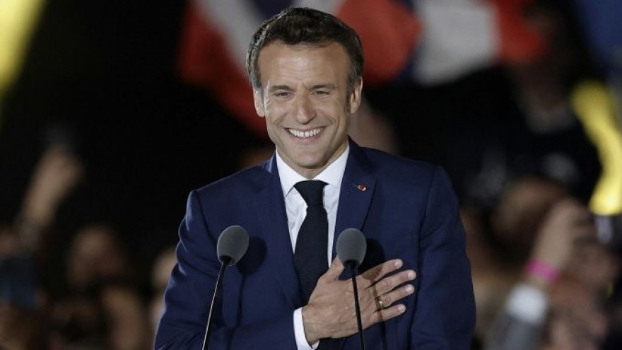 Ông Putin chúc mừng ông Macron chiến thắng trong cuộc bầu cử Pháp