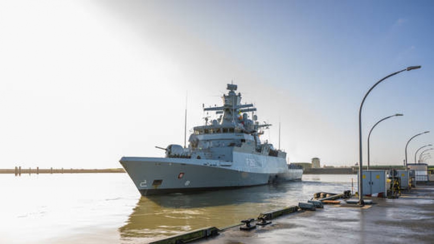 Tàu chiến NATO tới Biển Baltic