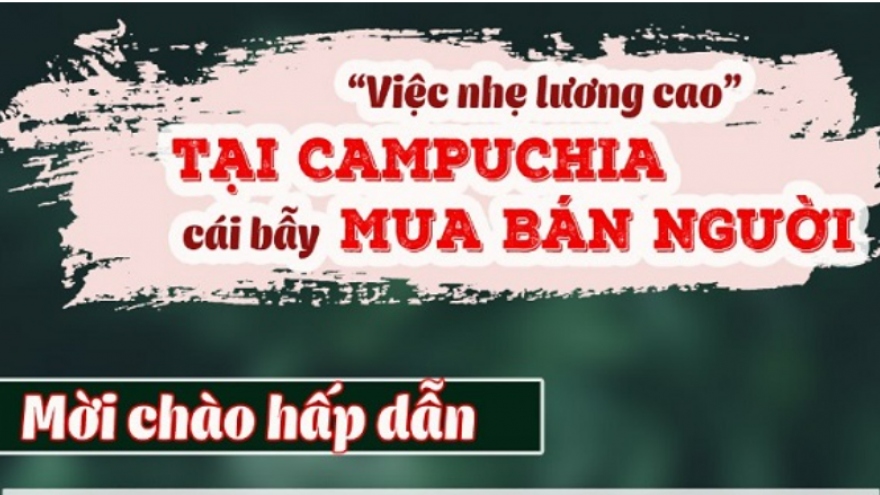 Vì sao hàng trăm người mắc bẫy "việc nhẹ, lương cao" ở Campuchia?