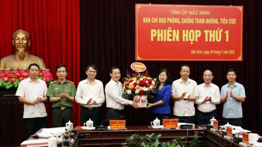 BCĐ phòng chống tham nhũng tiêu cực Bắc Ninh họp phiên thứ Nhất