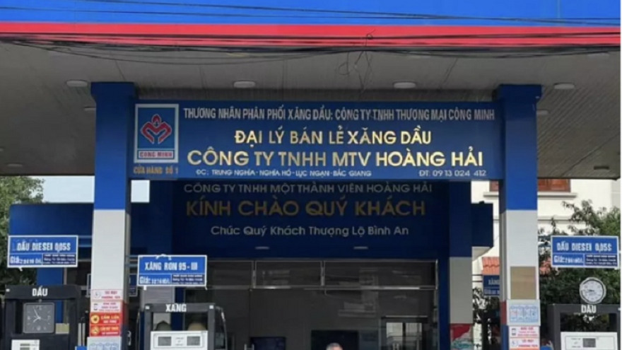 Đổ 500.000đ tiền xăng, hút ra chỉ được 9,5 lít: Cục QLTT Bắc Giang lên tiếng