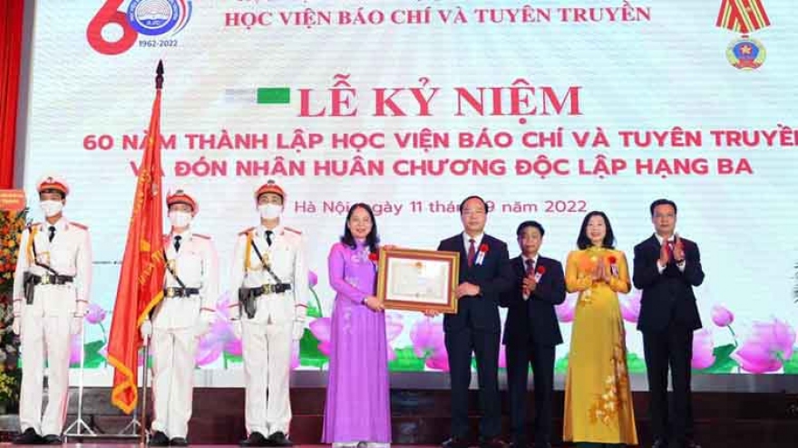 Học viện Báo chí và Tuyên truyền kỷ niệm 60 năm thành lập