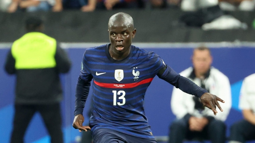 N'Golo Kante chính thức vắng mặt ở VCK World Cup 2022