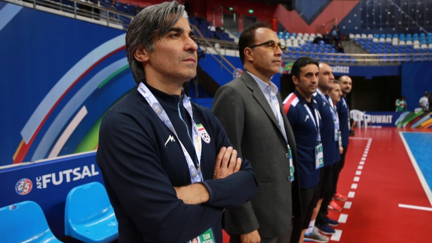 HLV ĐT Futsal Iran hết lời khen ngợi ĐT Futsal Việt Nam