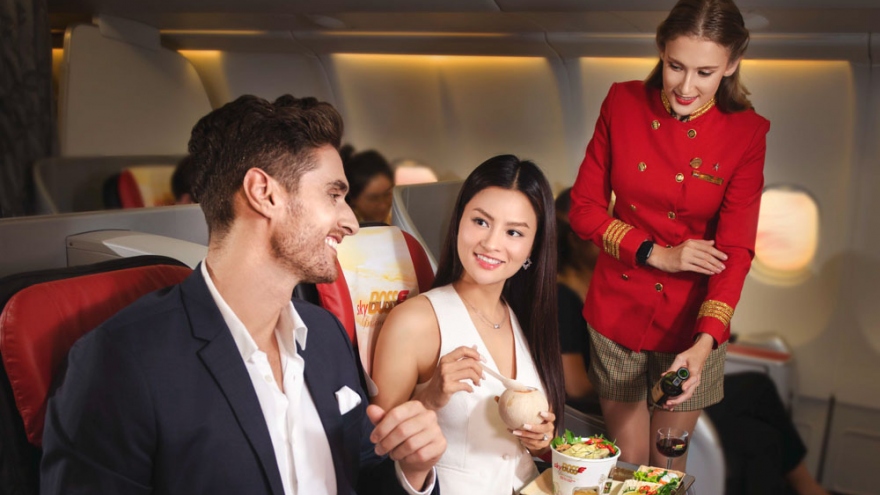 Bay cùng SkyBoss Business, cảm nhận trải nghiệm khác biệt từ Vietjet