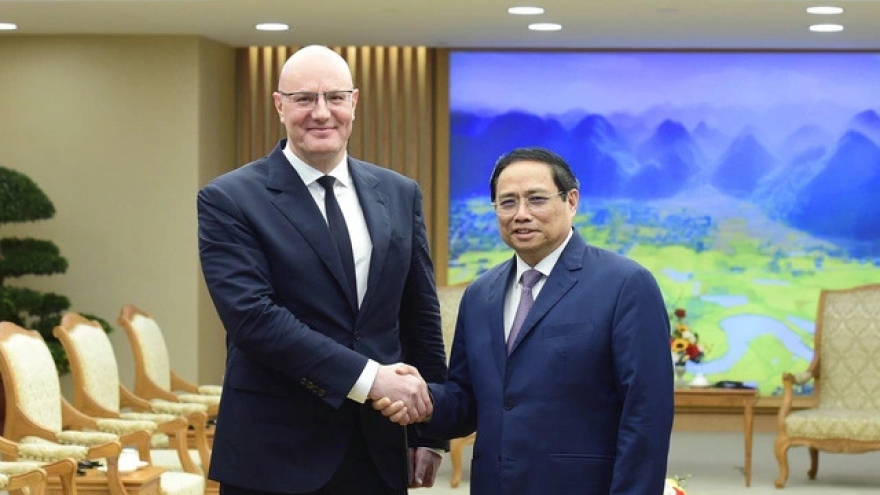 Thủ tướng Phạm Minh Chính tiếp Phó Thủ tướng Chính phủ Nga Dmitry Chernyshenko
