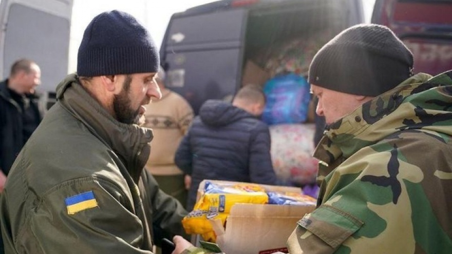 Mỹ viện trợ nhân đạo hơn 200 triệu USD cho Ukraine