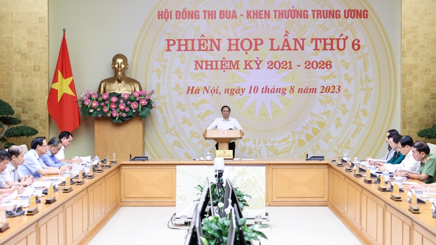 Thủ tướng chủ trì Phiên họp thứ 6 Hội đồng Thi đua-Khen thưởng Trung ương