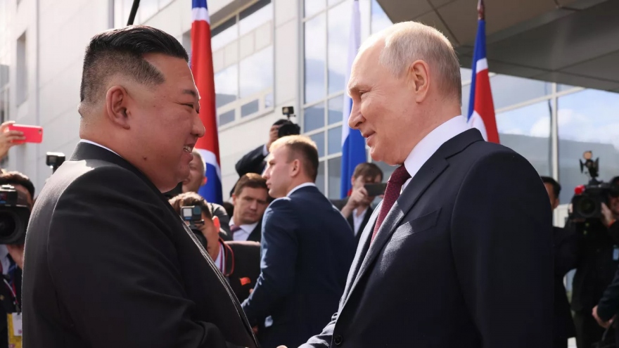 Ông Kim Jong-un mời Tổng thống Nga Putin thăm Triều Tiên