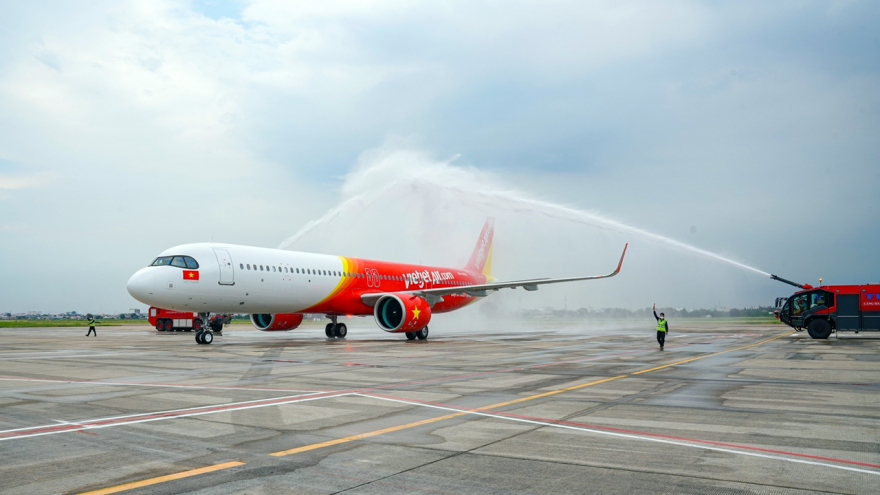 Liên tục nhận tàu bay mới, Vietjet đón tàu bay thứ 101