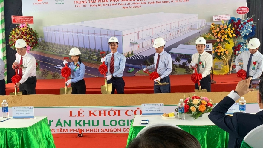 Khởi công kho Saigon Co.op hướng Tây TP.HCM giai đoạn 1 tại KCN Lê Minh Xuân 3