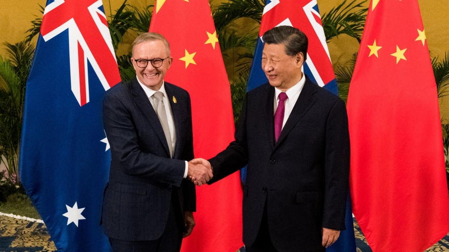 Australia không để những khác biệt định hình quan hệ với Trung Quốc