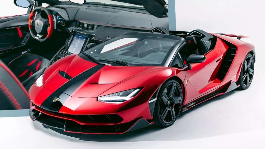 Bán đấu giá Lamborghini Centenario Roadster phiên bản giới hạn