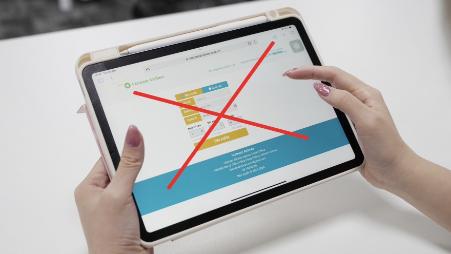 Khuyến cáo người dân cảnh giác khi mua vé máy bay trực tuyến trong dịp Tết