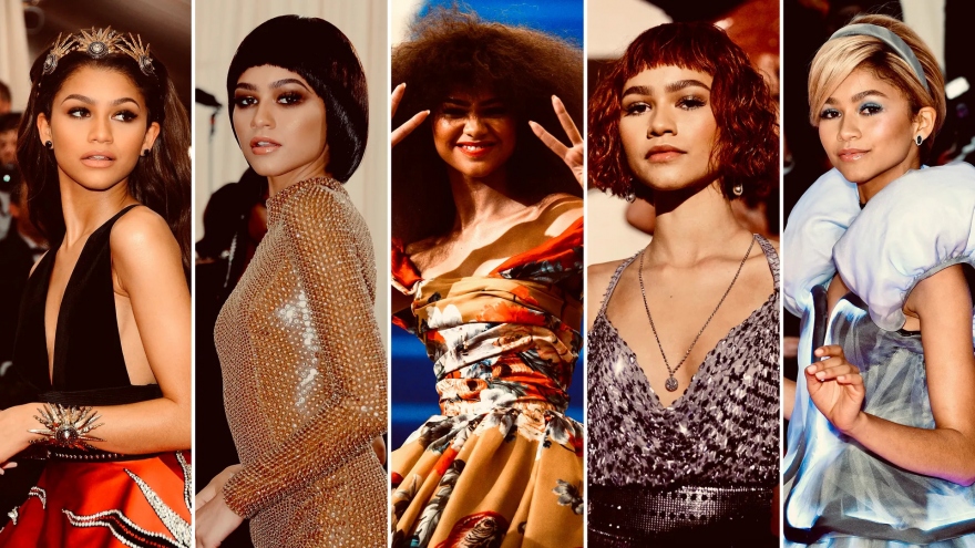 Thời trang ấn tượng của Zendaya tại Met Gala