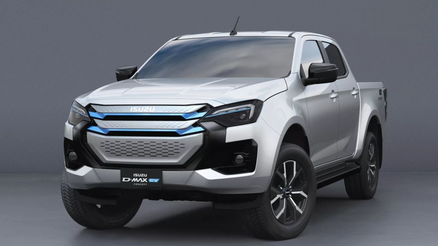 Isuzu D-Max chạy điện được xem trước tại Thái Lan, dự kiến mở bán năm 2025