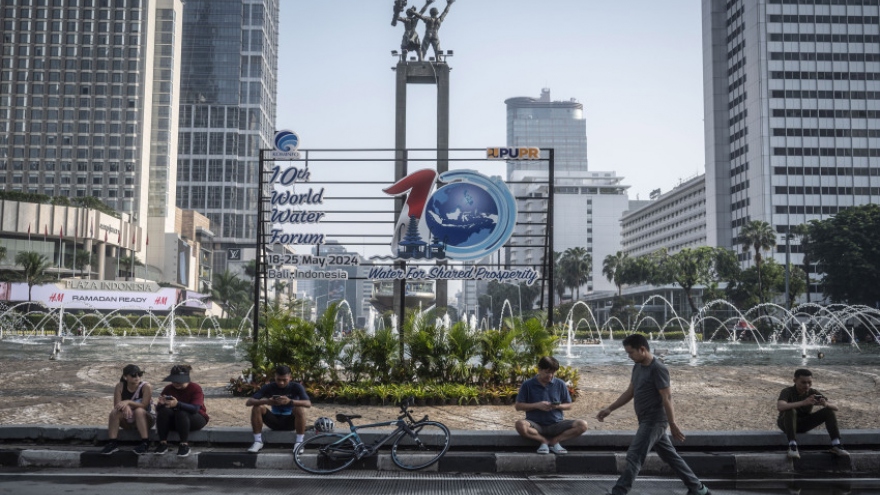 35.000 đại biểu từ 193 quốc gia tham dự Diễn đàn Nước thế giới tại Indonesia