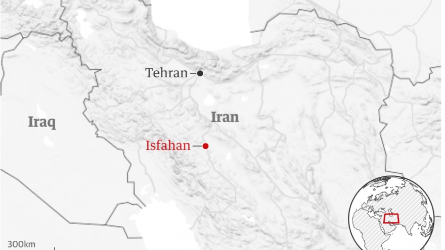 Iran khai hỏa hệ thống phòng không sau vụ nổ gần Isfahan
