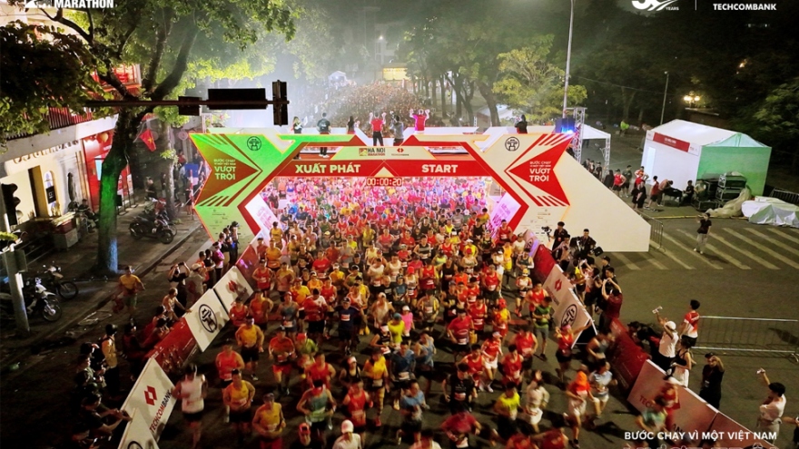 Giải Marathon Quốc tế Hà Nội Techcombank kỷ niệm 70 năm giải phóng Thủ đô
