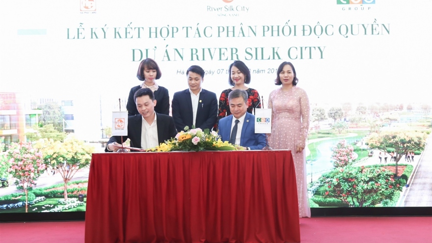 Hải Phát Land là đối tác phân phối độc quyền dự án River Silk City Sông Xanh