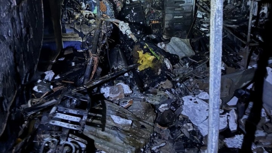 Vụ cháy nhà 3 người chết ở Bắc Giang: Do lửa bùng phát từ nơi để xe đạp điện