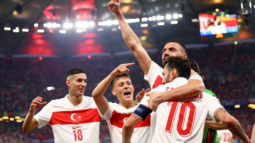 Kết quả EURO 2024 hôm nay 27/6: Thổ Nhĩ Kỳ vào vòng 1/8 sau ''cơn mưa thẻ''