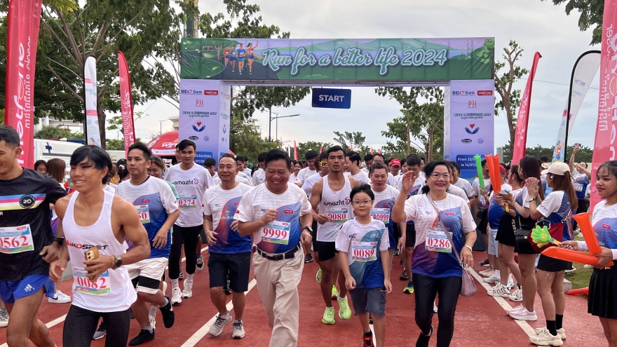 Doanh nghiệp Việt Nam tại Campuchia tổ chức giải chạy thiện nguyện