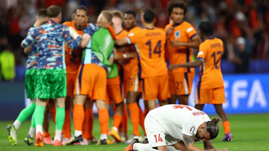 Kết quả EURO 2024: Hà Lan lội ngược dòng, giành vé vào bán kết gặp ĐT Anh