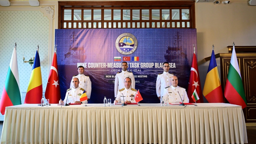 Thổ Nhĩ Kỳ, Bulgaria, Romania thành lập Nhóm đặc nhiệm chống mìn ở Biển Đen