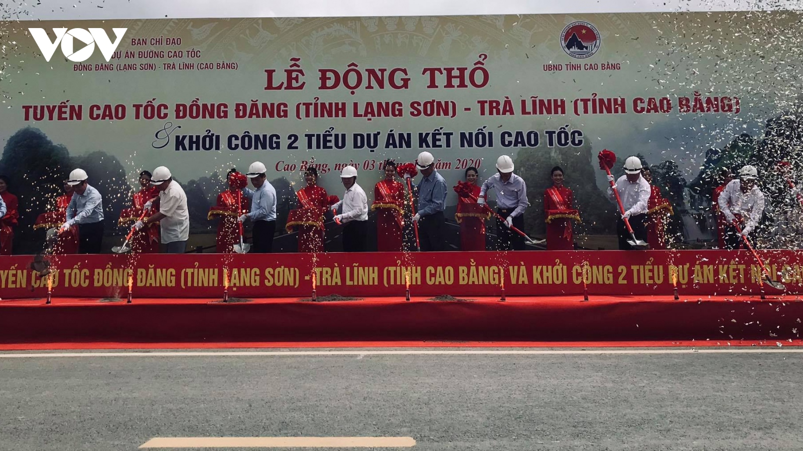 Chính thức động thổ tuyến cao tốc Đồng Đăng (Lạng Sơn) - Trà Lĩnh (Cao Bằng)