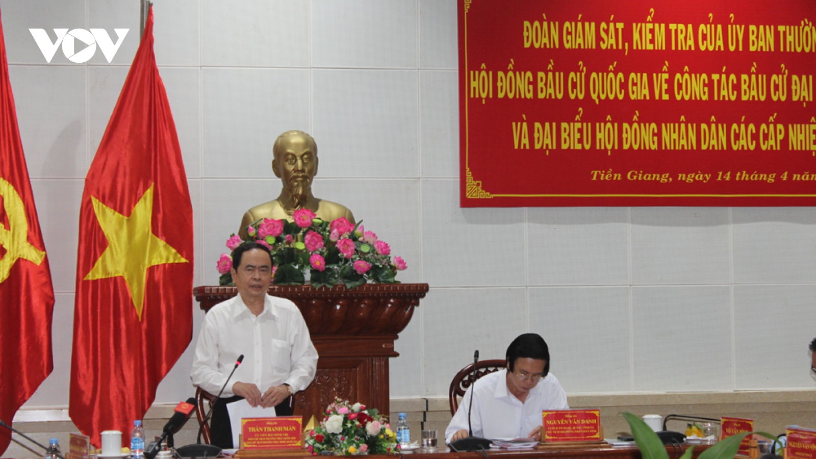 Ông Trần Thanh Mẫn: Công tác bầu cử tại Tiền Giang phải thật sự là Ngày hội của toàn dân