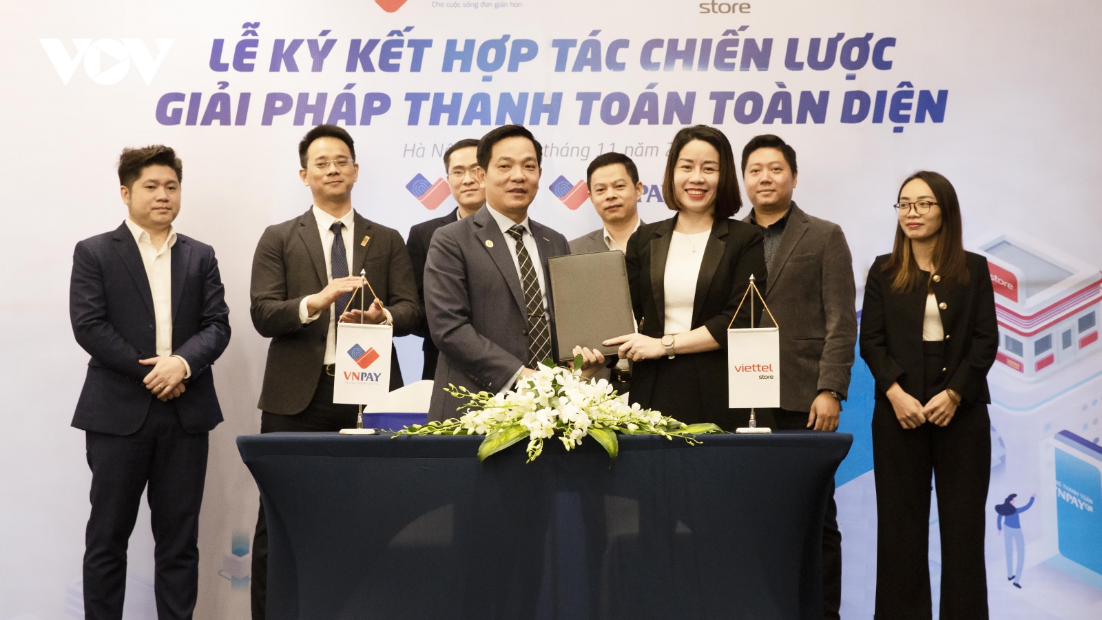 Ký kết hợp tác chiến lược VNPAY và Viettel Store triển khai giải pháp thanh toán VNPAY-POS