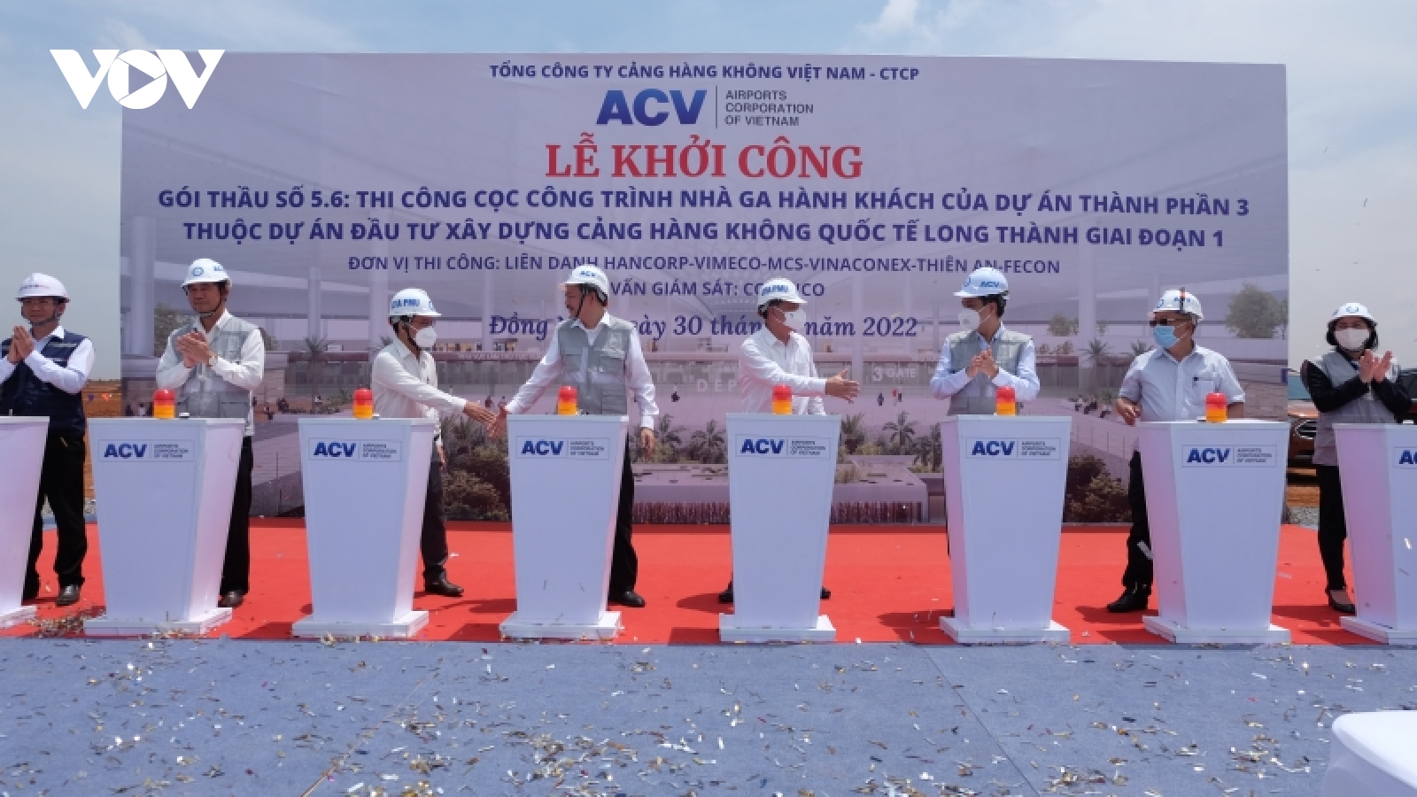 Khởi công xây dựng ga hành khách sân bay Long Thành