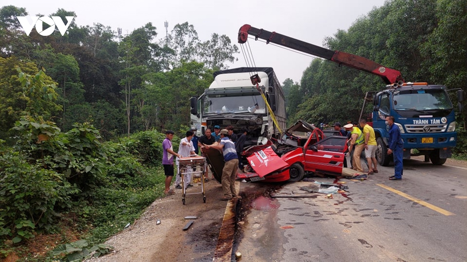 Cú va chạm khiến 1 người tử vong, 3 người bị thương