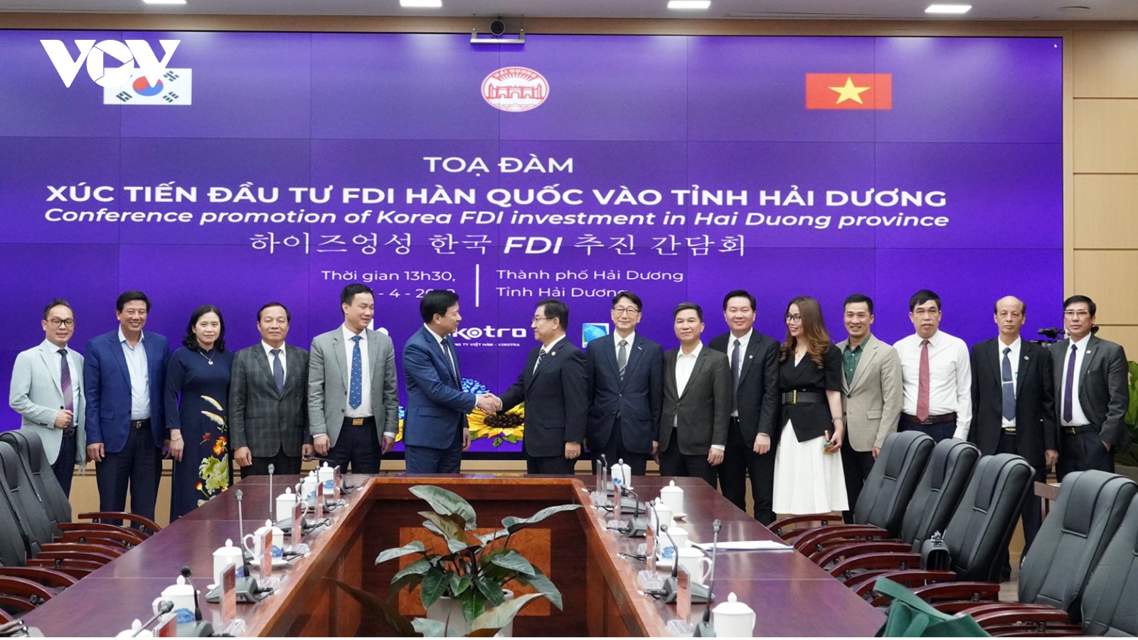 Hải Dương tăng cường xúc tiến đầu tư FDI