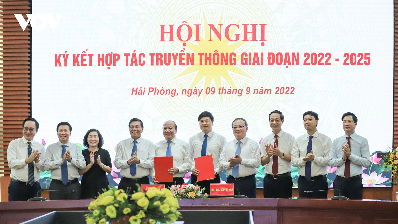 VOV và Hải Phòng ký kết hợp tác truyền thông giai đoạn 2022-2025