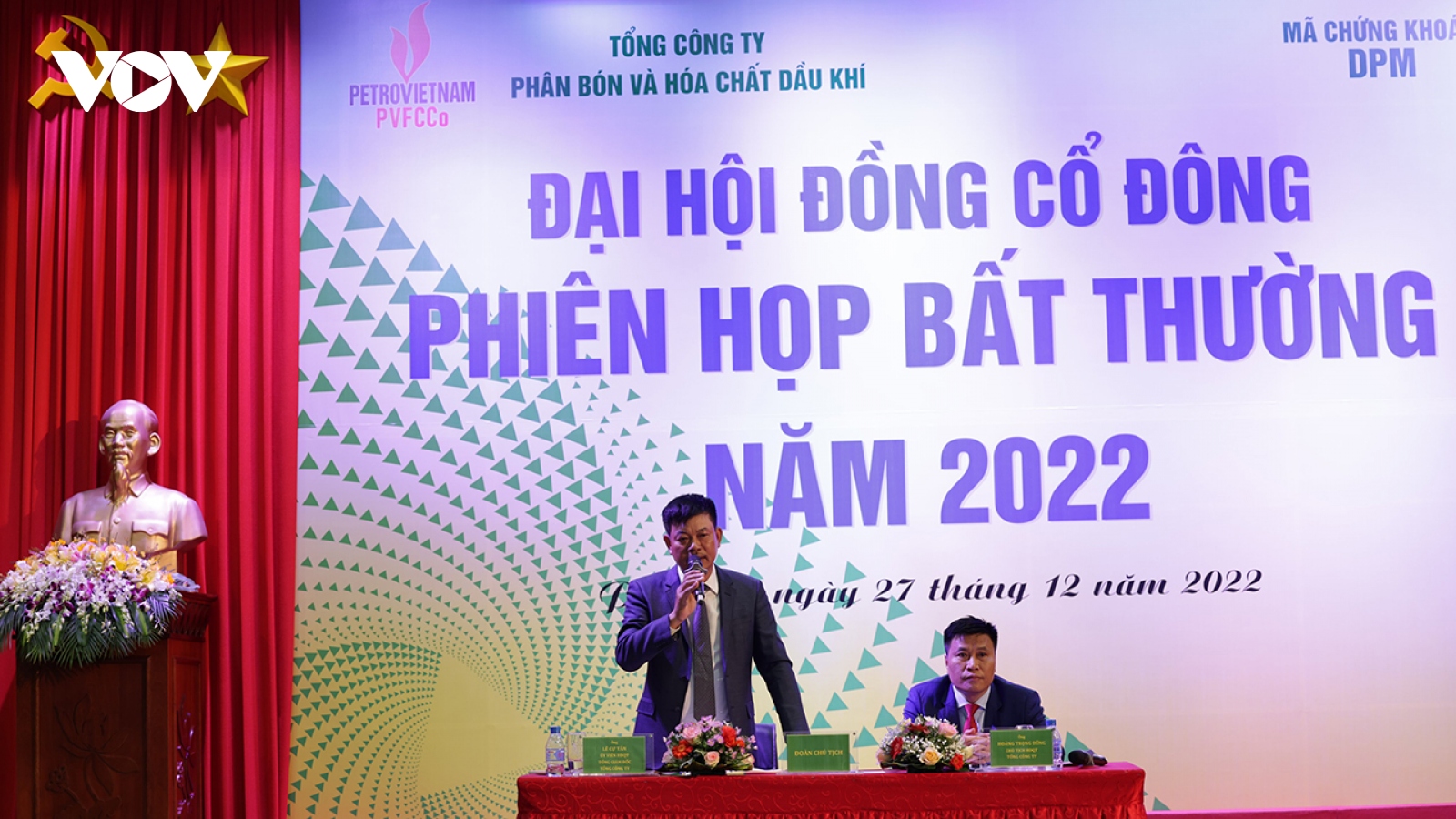 DPM chốt thông qua mức chia cổ tức 7.000 đồng/CP năm 2022