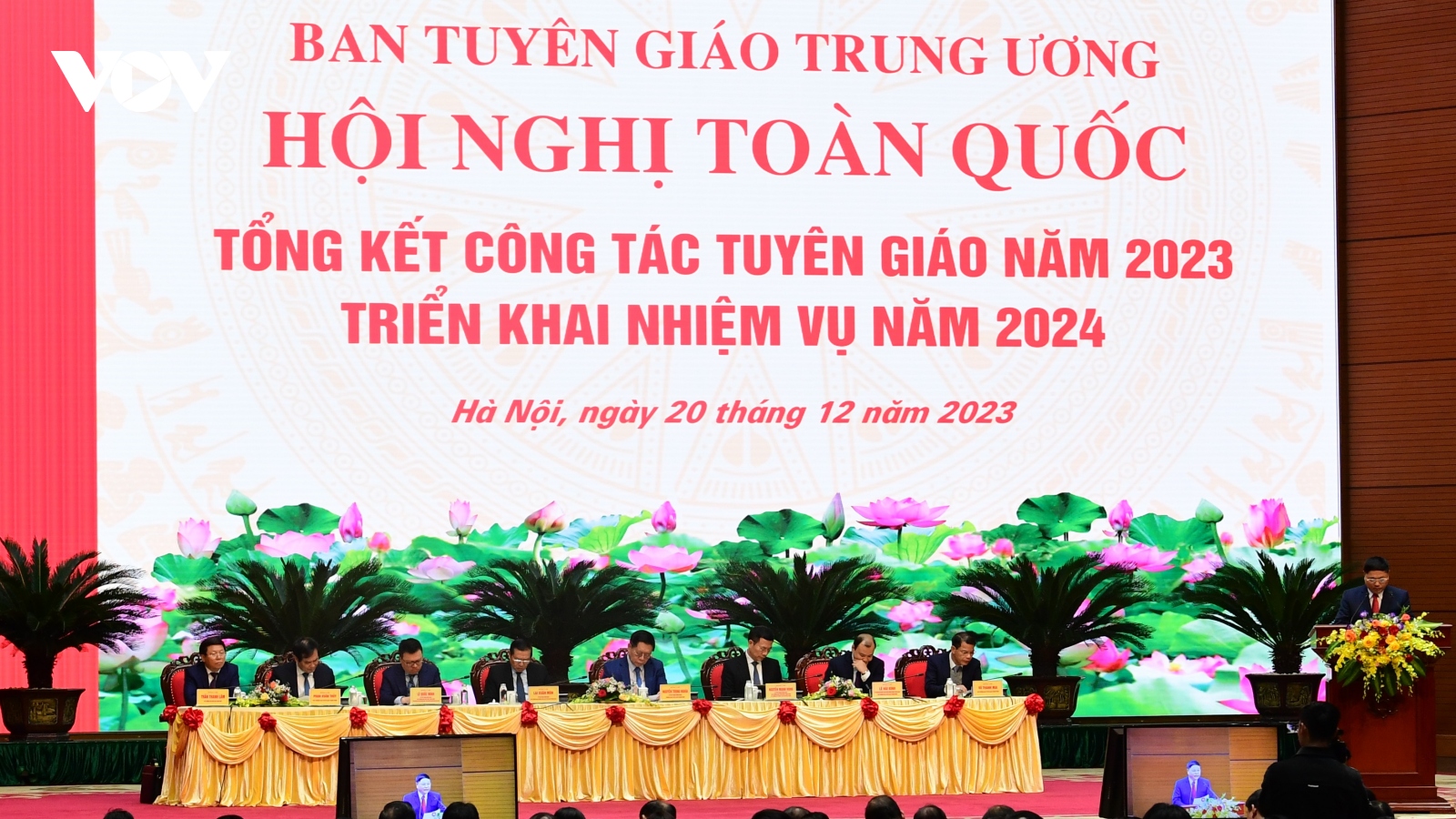 Hội nghị toàn quốc tổng kết công tác tuyên giáo năm 2023