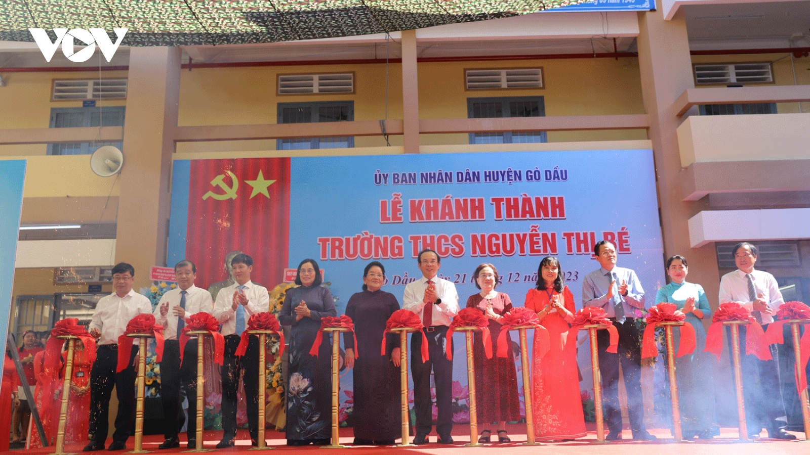 Tây Ninh khánh thành ngôi trường mang tên nữ Anh hùng Nguyễn Thị Bé
