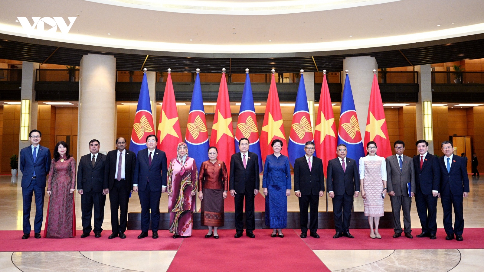 Chủ tịch Quốc hội tiếp đại sứ, đại biện các nước ASEAN và Timor-Leste