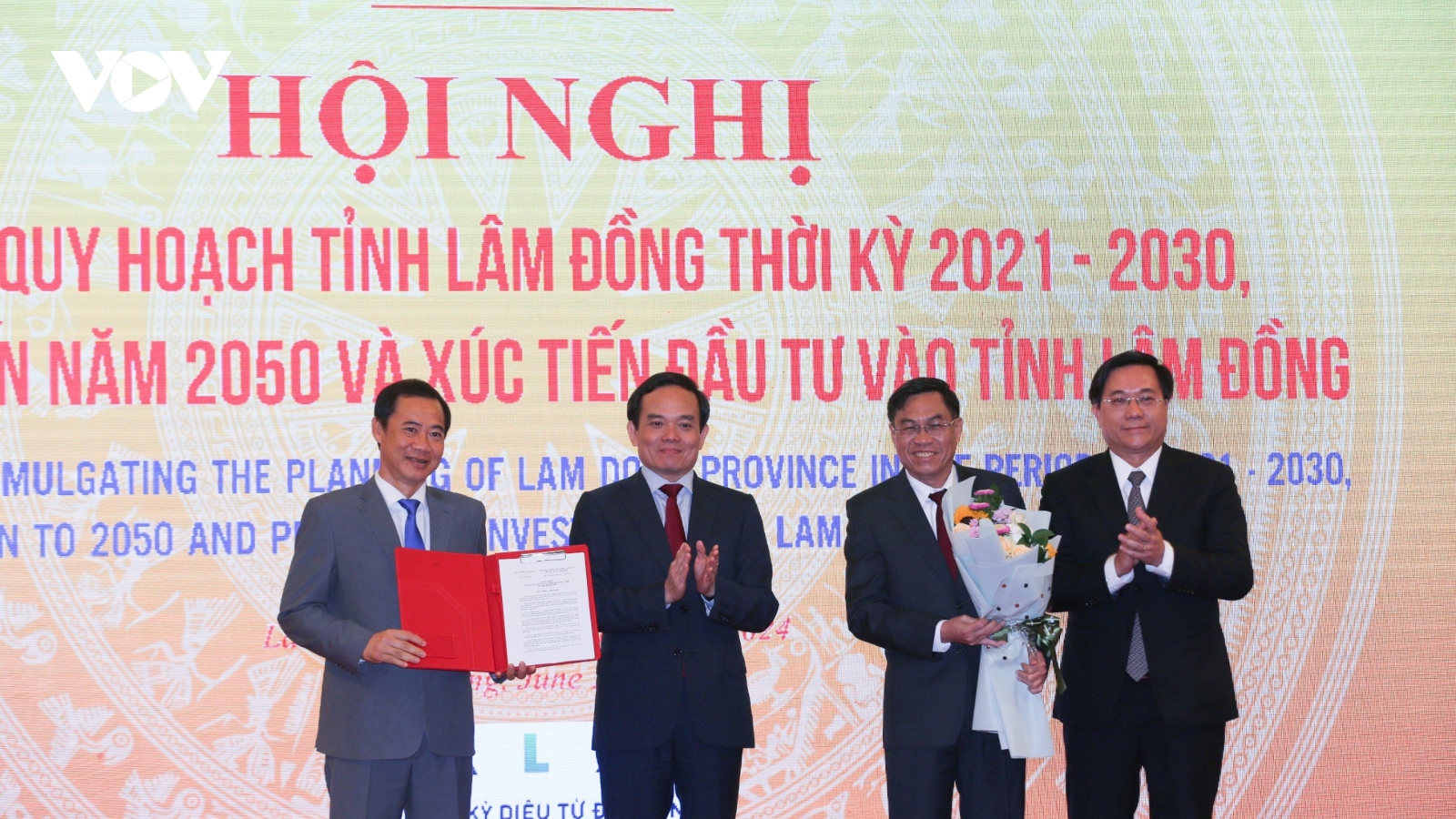 Phó Thủ tướng Trần Lưu Quang dự công bố quy hoạch tỉnh Lâm Đồng